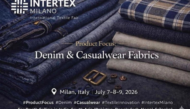 Intertex Milano 2026: Denim & Casualwear Fabrics